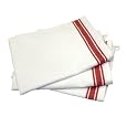 Cheap Deals on Aunt Martha's 18-Inch by 28-Inch Package of 3 Vintage Dish Towels, Red Striped