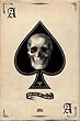 (24x36) Ace of Spades Skull Art Poster Print
