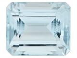 AVG 5.25CT 12X10MM EMERALD CUT AQUAMARINE FROM BRAZIL