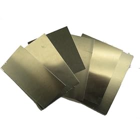 Zinc Sheet Sample Pack