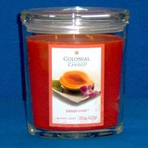 Colonial at Home Candles Papaya Crush 22oz