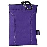 Fellowes Body Glove Neoprene Clutch Case for iPods, MP3/MP4 Players, Cameras, PDAs & Cell Phones (Purple)