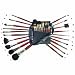 Fantasea 20 Piece Cosmetic Brush Set With Pouch