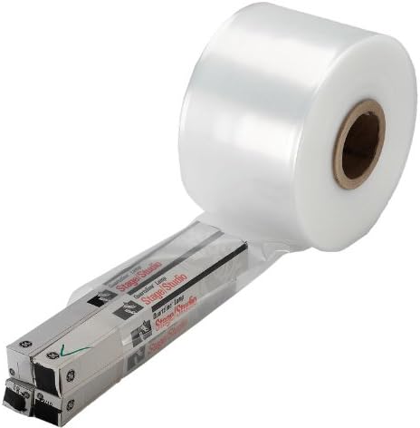 1 Roll - 10" x 2000 ft. x 3 Mil Clear Poly Tubing
