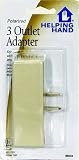 Faucet Queen 85010 IVY 3 Outlet Adapter - Ivory - Case of 6