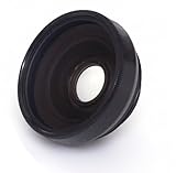 0.45x High Grade (Black) Wide Angle Conversion Lens (37mm) For Sony HDR-CX7 ....