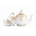 Royal Doulton-Royal Albert Old Country Roses Gold 3-Piece Tea Set