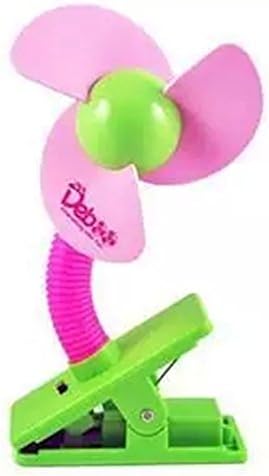 Eshopus Clip-on Mini Baby Stroller Fan (Pink)