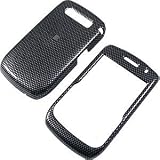 Blackberry Curve 8900 Cell Phone Carbon Fiber Design Protective Case Faceplate Case Cover