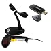 Black Hands Free USB Automatic Scanning Barcode Ba