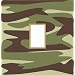 Army Camouflage Light Switch Cover