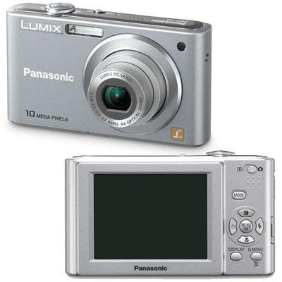 Panasonic Lumix DMC-F2S 10.1MP Digital Camera with 4x Optical Zoom and 2.5 inch LCD (Silver)
