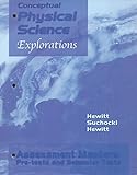 Conceptual physical science explorations. Assessment masters. Pre-tests and semester tests