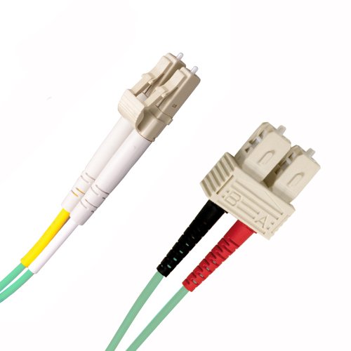 Optronics Glasfaserkabel (LC-/SC-Stecker, 50/125, Multi-Mode OM3, 2 mm, LSZH-Ummantelung,  Preisvergleich