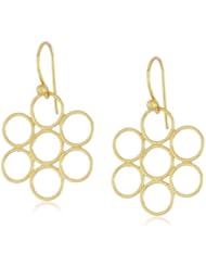Stephanie Albertson Gold Flower Earrings