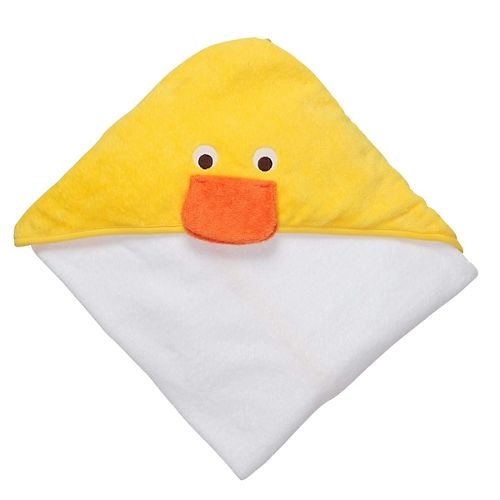 Diapering Carter's Duck Hooded Baby Bath Towel Yellow