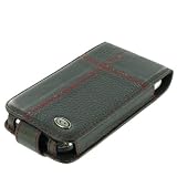Apple iPhone 1st Special Black Generation Premium Leather Flip Case with Rotating Belt Clip (Not Compatible with iPhone 3G)