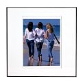 Demi Double Matted Metal Frame - Black (14x14")