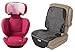 Maxi-Cosi RodiFix Booster Car Seat, Sweet Cerise with Car Seat Mat Protector