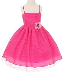 Mesh Short Polka Dot Print  Dress