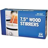 Royal 7.5" Wood Coffee Beverage Stirrers, Package of 500