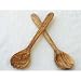 olive wood salad servers