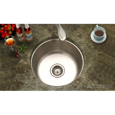 Houzer SCF-1830-1 Hospitality Round Prep Sink