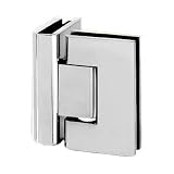 3800132 - CRL Chrome Anaheim 90 Degree Glass-to-Glass Shower Door Hinge