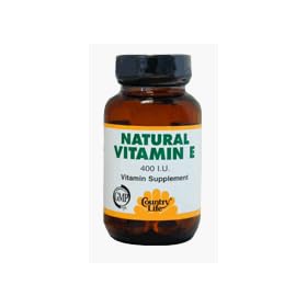 Country Life Vitamin E 400Iu Dry, 50 Tabs