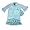 Rubbies - Girls Sleeveless Dress, Light Blue (Size 6X)