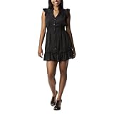 Xhilaration® Juniors Smock Detail Dress – Black