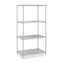 Safco Industrial Wire Shelving, 36 x 24 Inches (5288GR)