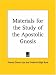 Book Materials for the Study of the Apostolic Gnosis