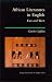 African Literatures in English: East and West