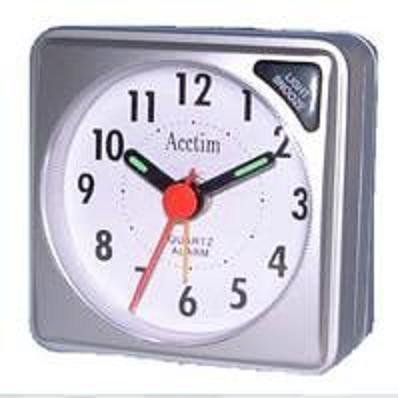 INGOT SILVER ALARM clock