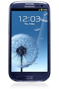 Samsung GT-I9305RWDDBT Galaxy S III Smartphone LTE, Display Super AMOLED da 12.2 cm (4.8 Pollici), Fotocamera 8 Megapixel, Full HD, HDMI, Android 4.1, Colore Blu [Importato da Germania] from Samsung