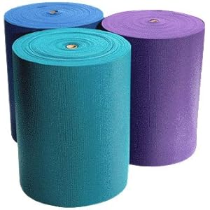 YogaAccessories (TM) 1/4'' Extra Thick Deluxe Yoga Mat Roll (103 feet)