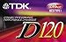 TDK D120 Audiocassette - Normal Bias