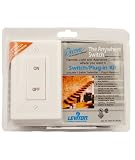 Leviton 6697-W Anywhere Switch/Plug-In RF Remote Decora Rocker Single-Pole Switch, White