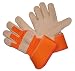 3 Pairs -- For Kids, Supple, Top-grain Goatskin Gloves, Rubberized Safety Cuff