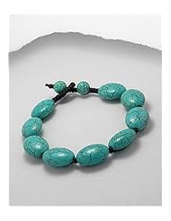 Cotton Turquoise Bracelet