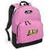 ECU Logo Backpack Pink East Carolina University Pirates for Travel, Daypack CUTE School Bags Best Unique Cute Gifts for Girls, Students Ladies -
