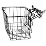 Wald 3133 Q-R Bolt-On Front Handlebar Bike Basket