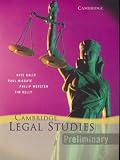 Books : Cambridge Preliminary Legal Studies