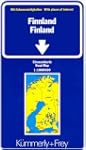 Carte routi�re et touristique : Finlande