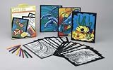 Produkt-Bild: (Sea Life Stained Glass Coloring Kit [With 24 Vellum Style Sheets and Instruction SheetWith 8 Markers]) By Dover Publications Inc (Author) other on (06 , 2007)