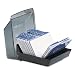 Rolodex 67197 Rolodex Covered Tray Business Card File, 100-Card Capacity, 50 Sleeves, BK/SKE