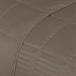 MARRIKAS All Season Down Alternative Reversible Blanket KING TAUPE