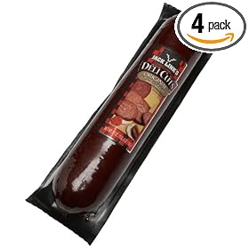 Jack Links Deli Cuts, Original Summer Sausage, 20-Ounce Packages (Pack of 4)
