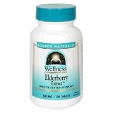 Source Naturals Elderberry Extract (Wellness) 500mg, 120 tablets